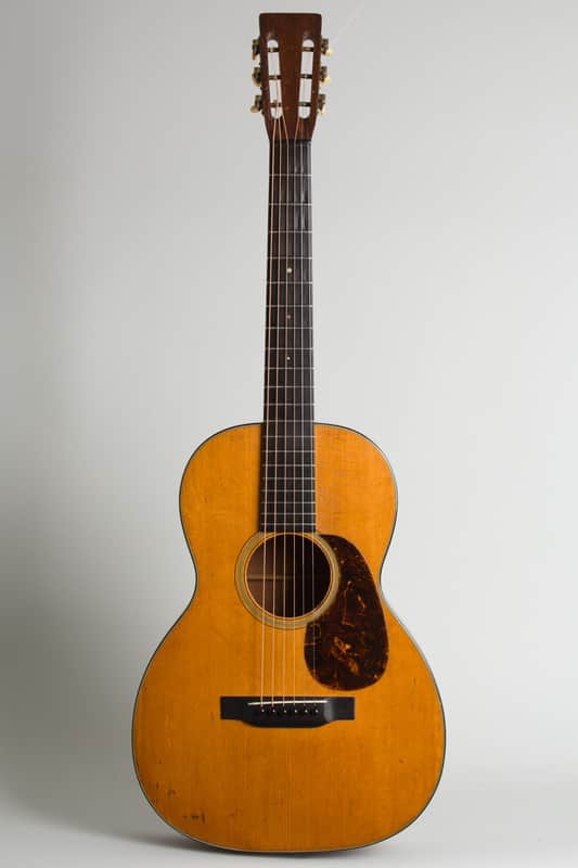 C. F. Martin  00-18 Flat Top Acoustic Guitar (1932), ser. #51679, black hard shell case. image 1