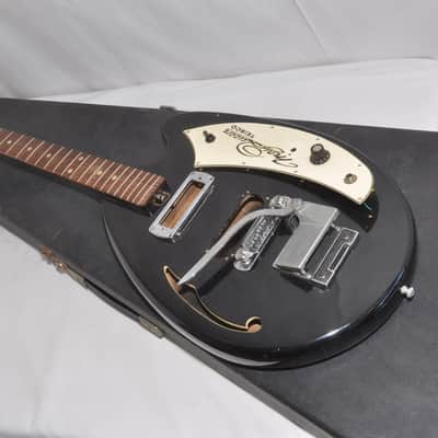 Left handed Teisco excetro Harley I 1968-1969 - Black | Reverb