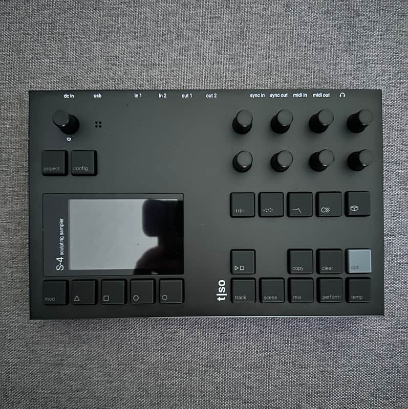 Torso Electronics S-4 Sculpting Sampler W/ Case & Dust Cover (Mint) 2024 - Present - Black image 1