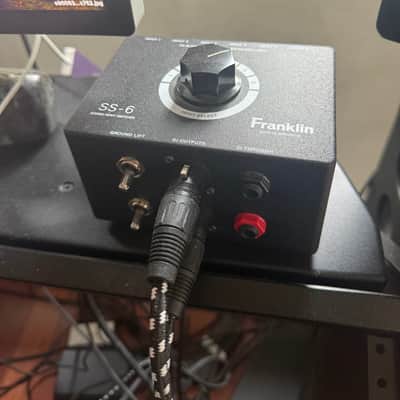 Franklin Audio SS-6, 6 channel Stereo DI for hardware Synths