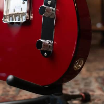 Fender Limited Edition Raphael Saadiq Telecaster - Dark Metallic Red with Hardshell Case - Used image 13