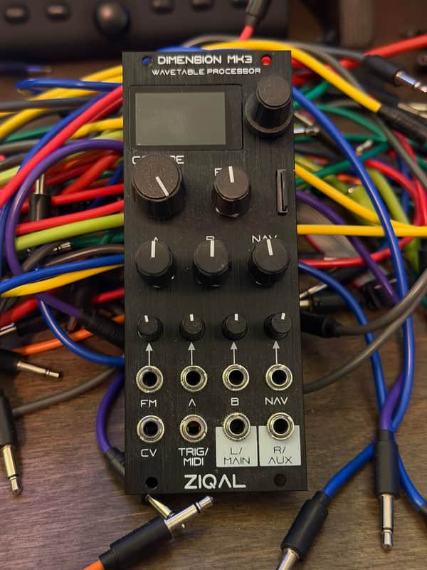 Ziqal Dimension mk3 Wavetable Processor Eurorack Module