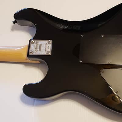 Kramer RARE! Ripley Stereo HEX distortion EVH endorsed 1986/1987 Black/Black image 14