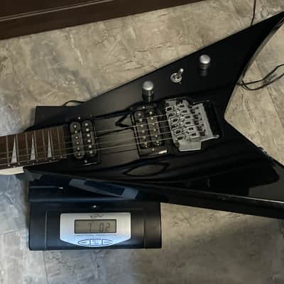 1990's Made in Japan Jackson King V KV3 Black 6 String Electric Guitar OHSC (Excellent) image 14