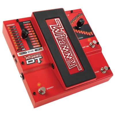 DigiTech Whammy DT Drop Tune Guitar Effects Pedal Bundle w/2x Strukture S6P48 Woven Right Angle Patch Cables, 12x Guitar Picks and Liquid Audio Polishing Cloth image 2