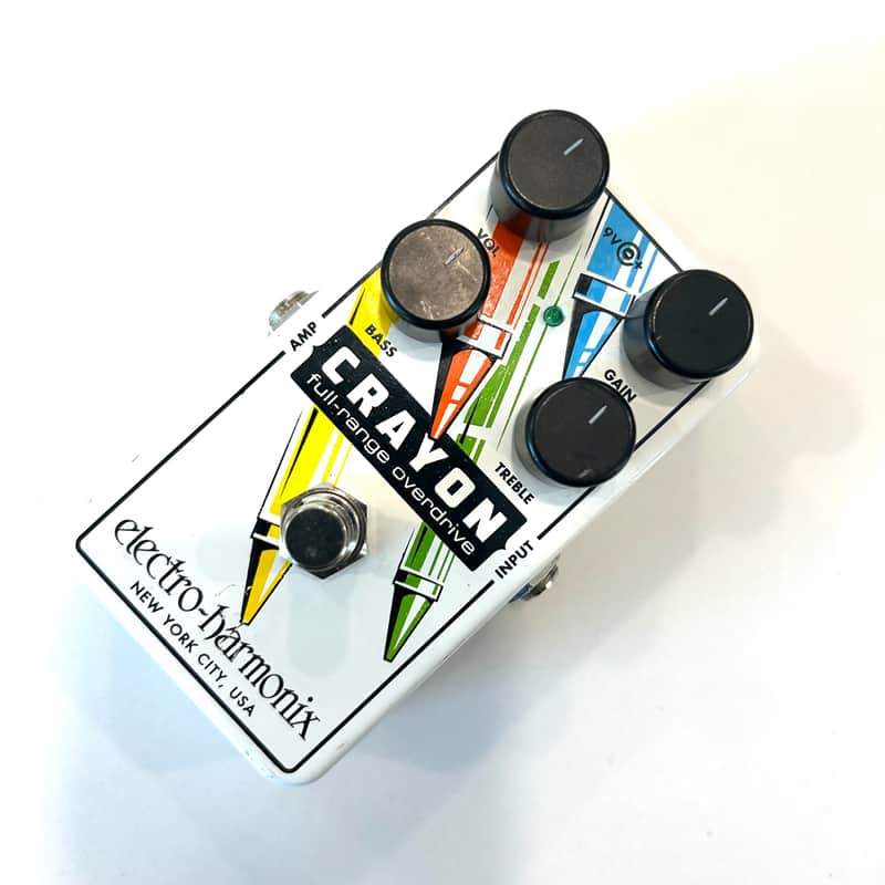 Electro-Harmonix Crayon Full Range Overdrive – Rich, Dynamic Drive with Serious Tone Shaping image 1