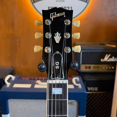 Gibson CME Exclusive SG Standard with T-Type Pickups, Tortoise Pickguard 2018 - Olive Drab image 7