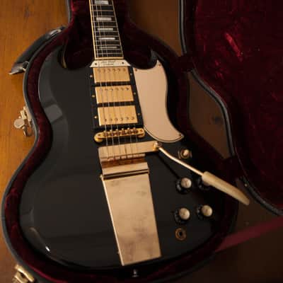 Gibson Gibson Custom Shop SG Custom Reissue Black w/maestro image 11