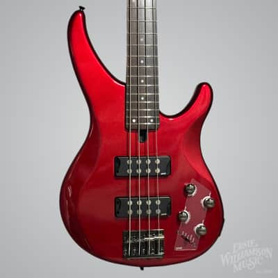 Yamaha TRBX304 4-String Bass 2010s - Candy Apple Red