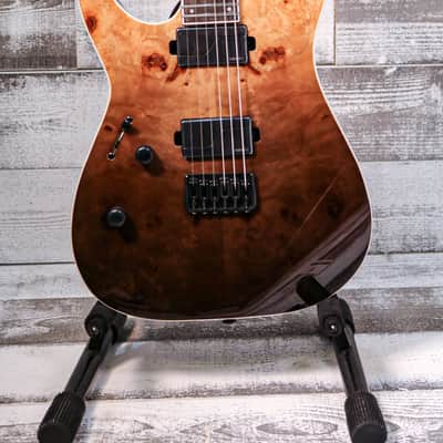 ESP LTD M-1000HT Left-Handed Electric Guitar - Black Fade - Open-Box Display MINT image 2