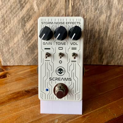 Screams - Storm Noise Effects Matte White Tube Screamer Clone image 1