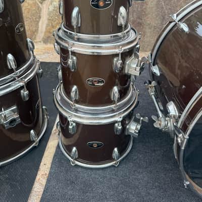 Slingerland 9pc Double Bass Drum Set Kit image 7