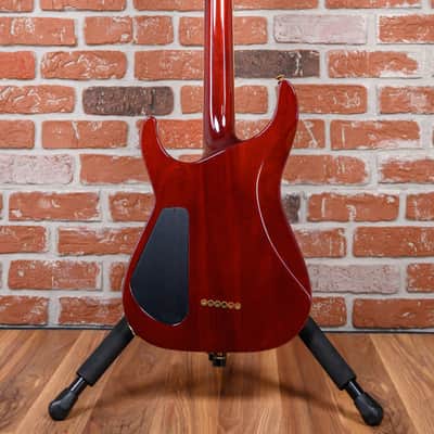 Immagine Jackson USA Custom Shop SLATQ-H MAH Archtop Soloist Quilted Maple Top Violin Brown 2005 w/OHSC - 8