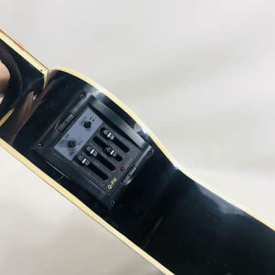 Oscar Schmidt OB100-B Acoustic/Electric Bass 2010s - Black image 11