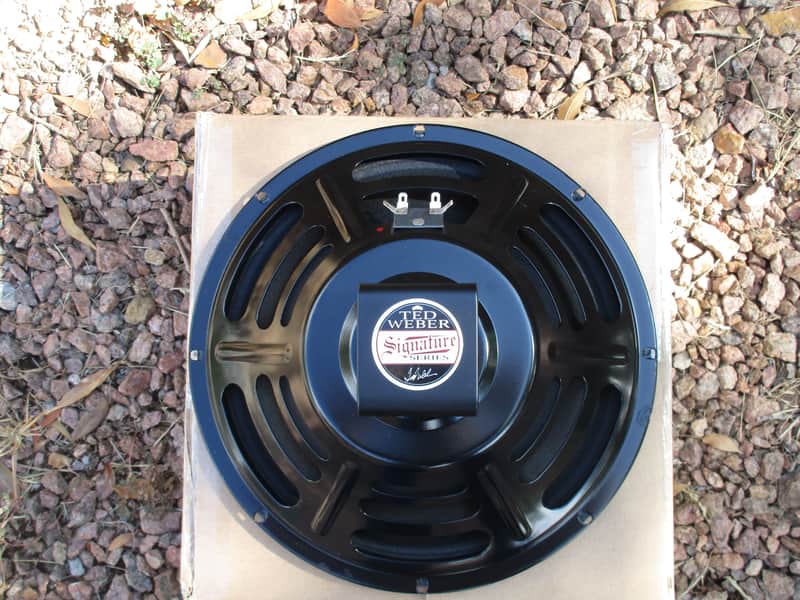 Weber 12" Alnico Signature Series  12 8 ohm 25 watts Smooth Cone image 1