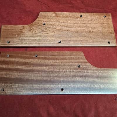 Hammond SKX Pro Keyboard / Organ Custom Exotic Sapele Wood Replacement Sides Brand New image 2