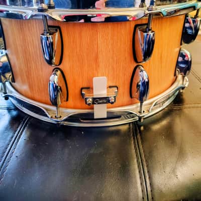Rare 14X 6.5 Gretsch Gold Series Oak Stave Snare Drum image 3