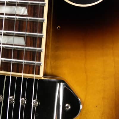 Epiphone Elitist 1965 Casino Hollow Body Electric Guitar - Vintage Sunburst with Hardshell Case - Used image 14