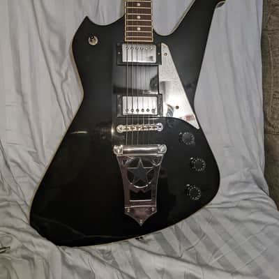 Washburn Ps500 Paul Stanley Signature  1998 Black Chrome image 5