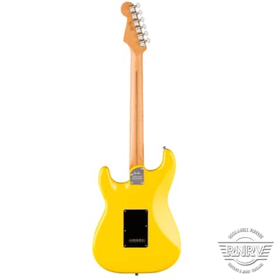 Fender Limited Edition American Ultra II Stratocaster HSS - Graffiti Yellow image 4