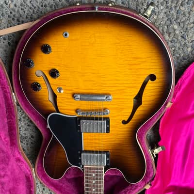 2000 Gibson ES-335 - Sunburst Flame Top image 8