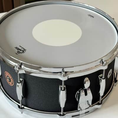 Gretsch G4164BC USA Custom Black Copper 6.5x14" 10-Lug Snare Drum 2018 - Present - Black image 4