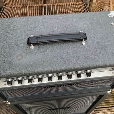 Two Rock Bloomfield Drive 100/50 Watt head and Cab - Silver Tolex image 10