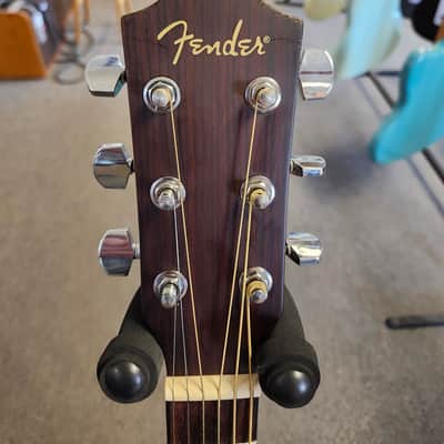 Used Fender CD-100 L/H Left-Handed Acoustic Guitar - Natural w/ Hard Case image 6