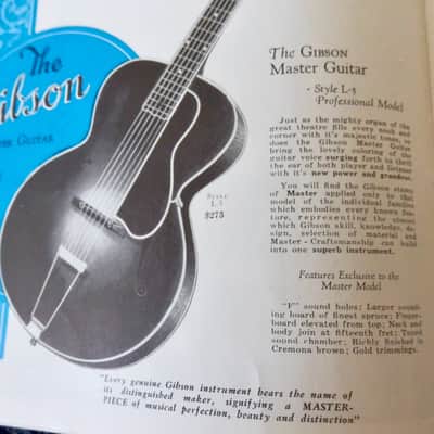 Gibson Catalogue 'Q' - 1928 – A 1976 Paper re-print by Pickin' Productions, USA. image 4