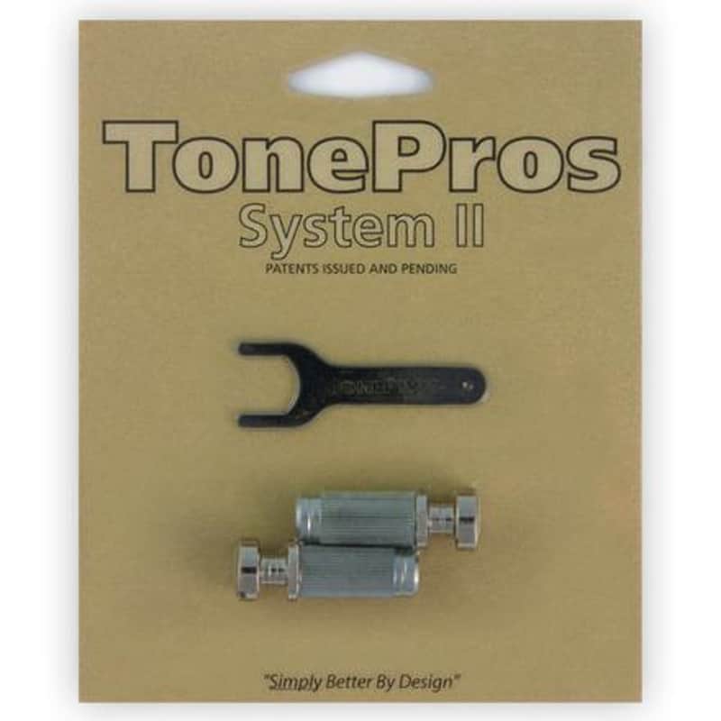 TonePros VS1 Locking Studs Vintage Steel – nickel Standard