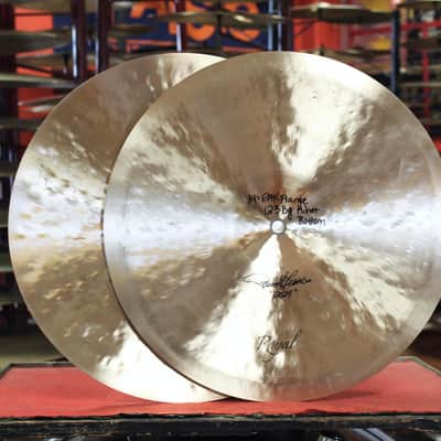 Cymbal Craftsman 14" EAK Flange Style Hi-Hats 971/1283g image 4