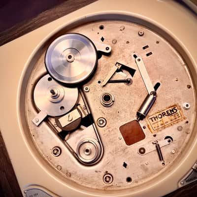 THORENS TD-184 - SHURE M44-7 entièrement restaurée TD 184 - TD184 image 17