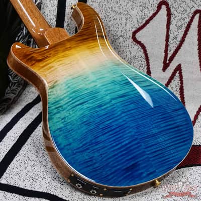 PRS Wild West Guitars 25th Anniversary Limited Run Wood Library Artist Package Hollowbody II Piezo Beach Fade (Private Stock Color) 5.55 LBS (US Only / No International Shipping) image 11
