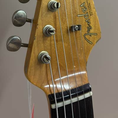 Fender Custom Shop Michael Landau '63 Stratocaster Relic 2024 - Fiesta Red over 3-Color Sunburst image 7