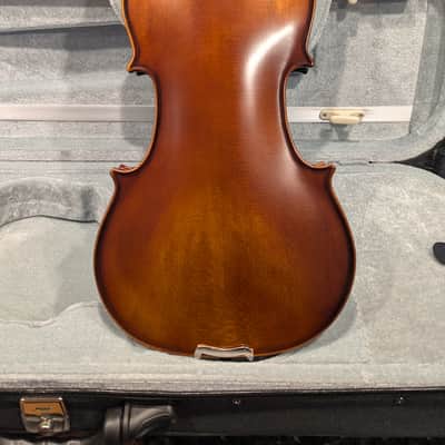 Bunnel Pupil Violin Outfit 4/4 Full Size - Carrying Case and Accessories Included - Solid Maple Wood and Ebony Fittings image 8