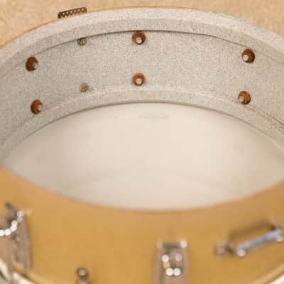 1970s Ludwig 5x14 Standard Silver Mist Snare Drum image 10