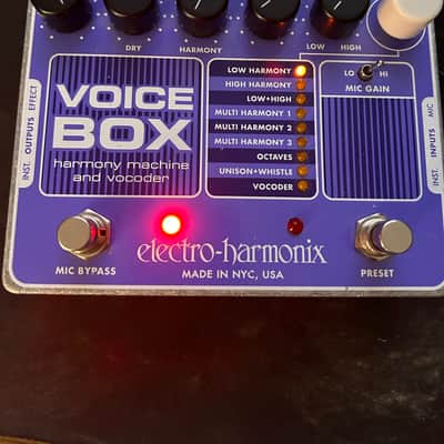 Electro-Harmonix Voice Box Harmony Machine Vocoder - Tested, Made in NYC image 6