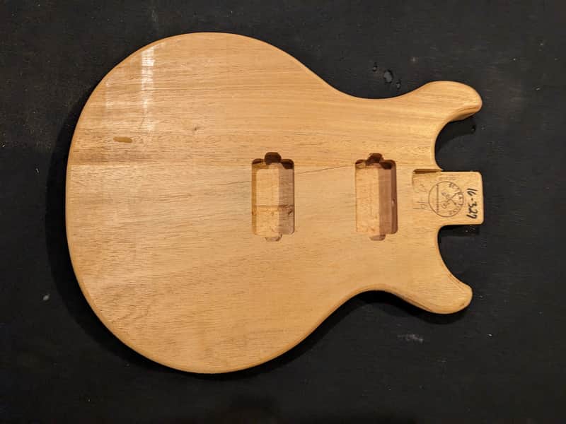 LP Double Cut Body, Mahogany, MADE IN USA - #16-327 image 1
