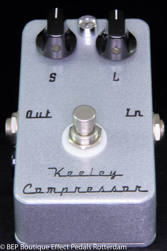 Keeley Compressor 2 Knob s/n 2789 USA signed by Robert Keeley, as