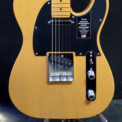 Fender American Professional Classic Telecaster 2025 - Butterscotch Blonde w/FREE Pro Set Up image 1