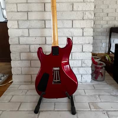 Kramer Baretta II 1988 - Red (Jon Levins signed guitar - DOKKEN) image 5