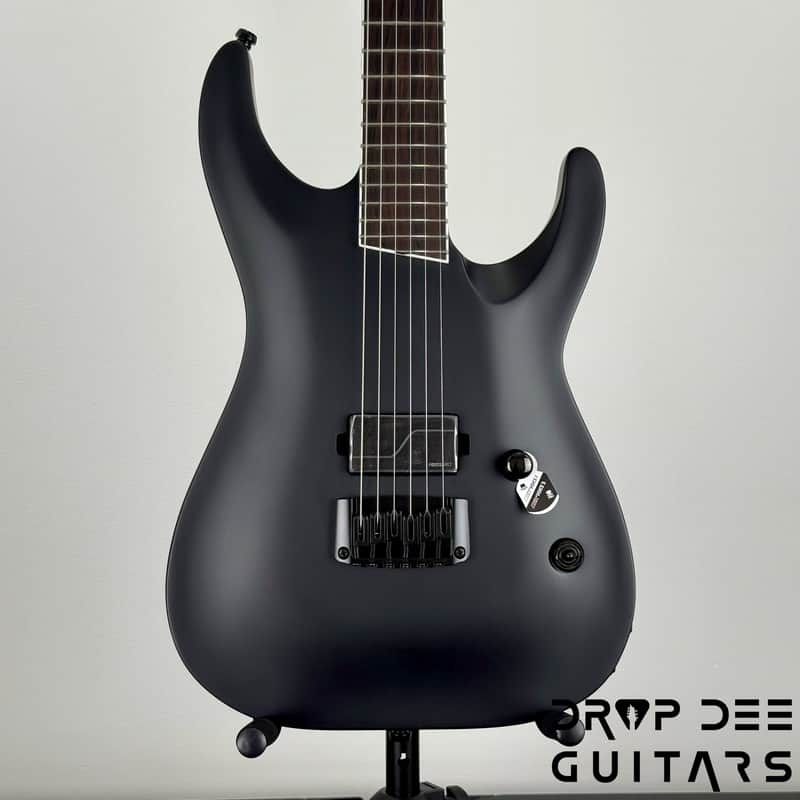 ESP LTD Mick Thomson Signature MT-I Electric Guitar w/ Case - Black Satin image 1