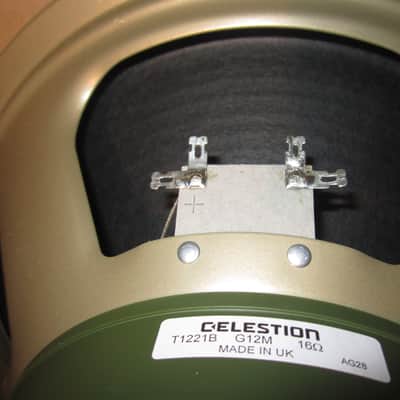 Celestion G12M Greenback 25W 16ohm T1221B  #1 image 3