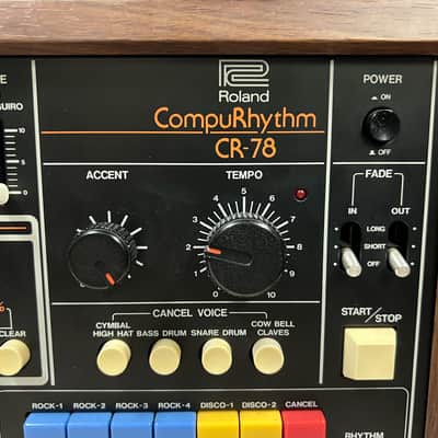 Roland CR-78 CompuRhythm 1970s - Black +SERVICED + MIDI Bild 2