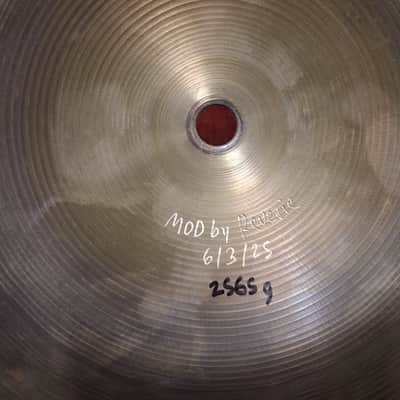 Zildjian 22" Prototype ride modified by Reverie image 4