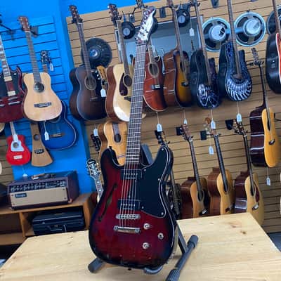 Fender TC-90 Double Cutaway Thinline Seymour Duncan P90- Trans Red Burst image 1