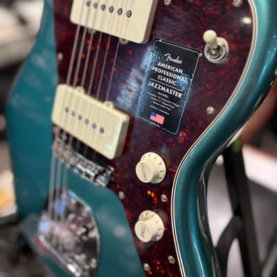 Fender American Professional Classic Jazzmaster 2025 - Present - Faded Sherwood Green Metallic image 4