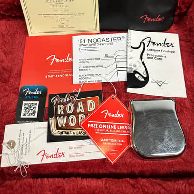 Fender 75th Anniversary Vintera Road Worn 1951 Telecaster (2026) - Butterscotch Blonde #01746 with Original Hard Case image 8
