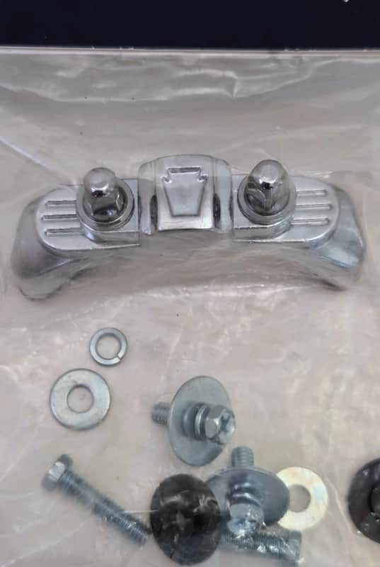 Ludwig Atlas die-cast butt plate P35P image 1