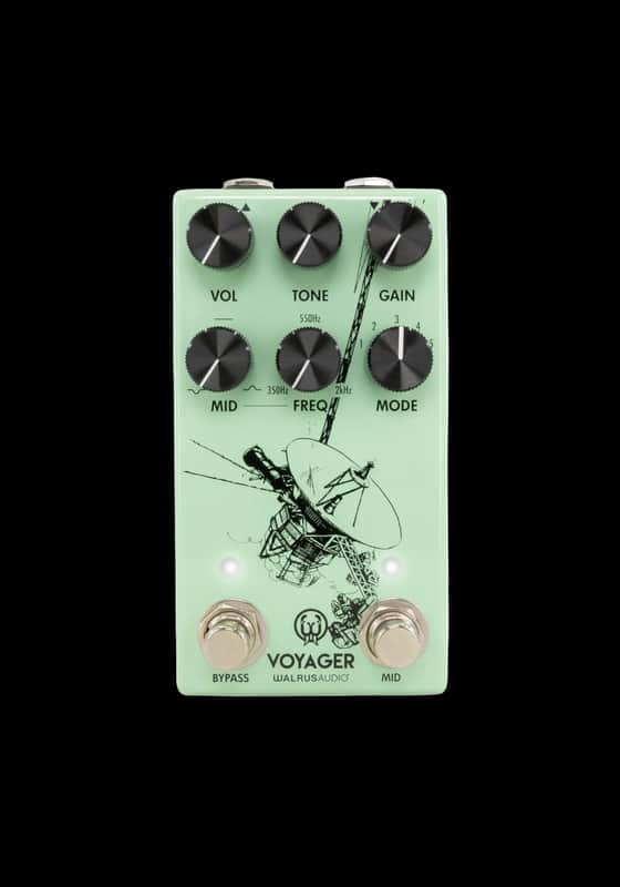 Walrus Audio Voyager Preamp/Overdrive MKII Seafoam Green image 1